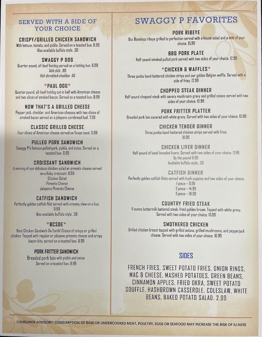 Swaggy P's Kitchen and Coffee Bar